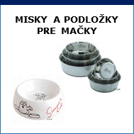 misky a podložky pre mačky